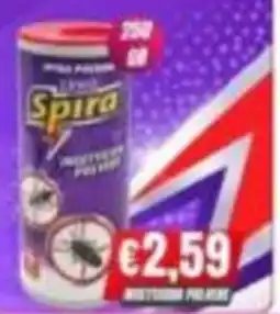 Irys Spira insetticida polver offerta
