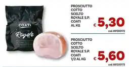Vivo Supermercati Prosciutto cotto scelto royale s.p. coatì offerta