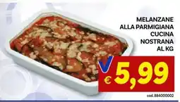 Vivo Supermercati Melanzane alla parmigiana cucina nostrana offerta