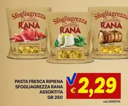 Vivo Supermercati Pasta fresca ripiena sfogliagrezza rana assortita offerta