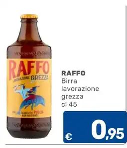 C+C Cash and Carry Raffo birra lavorazione grezza offerta