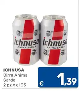 C+C Cash and Carry Ichnusa Birra Anima Sarda offerta
