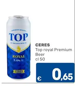 C+C Cash and Carry Top royal Premium Beer offerta