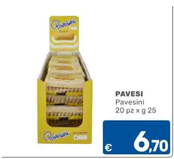 ARCA C+C cash and carry Pavesini offerta