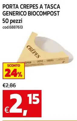 C+C maxigross Porta crepes a tasca generico biocompost offerta