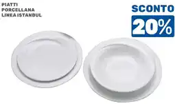 ARCA C+C cash and carry Piatti porcellana linea Istanbul offerta