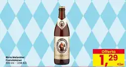 Eurospar Birra Weissbier Franziskaner offerta