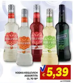 Vivo Supermercati Vodka Keglevich assortita offerta