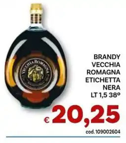 Vivo Supermercati Brandy vecchia romagna etichetta nera offerta