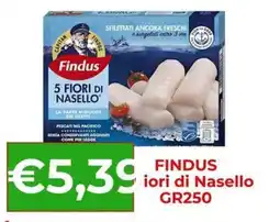 Supermercati Pasquale Prisco Findus iori di Nasello offerta