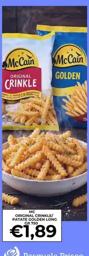Supermercati Pasquale Prisco McCain Original Crinkle offerta