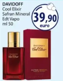 Acqua & Sapone Davidoff Cool Elixir Safran Mineral offerta