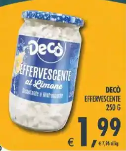 Deco Iperstore Decò effervescente al limone offerta