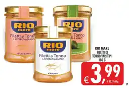 Deco Iperstore Rio mare Filetti di Tonno offerta