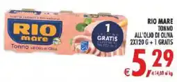 Deco Iperstore Rio mare Tonno all'olio di Oliva offerta