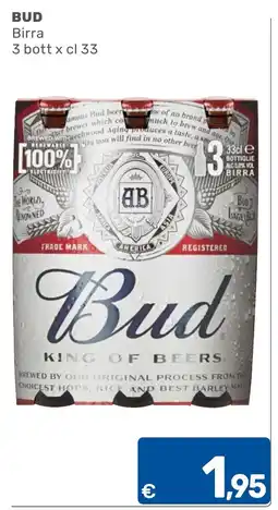 ARCA C+C cash and carry Bud Birra offerta