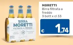 ARCA C+C cash and carry Birra Moretti filtrata a freddo offerta