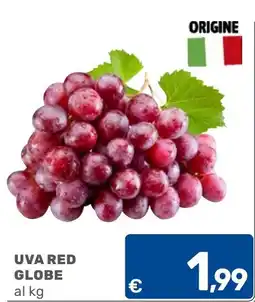 C+C Cash and Carry Uva Red Globe offerta