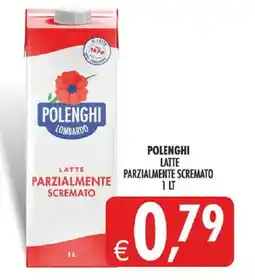 Deco Iperstore Polenghi latte parzialmente scremato offerta