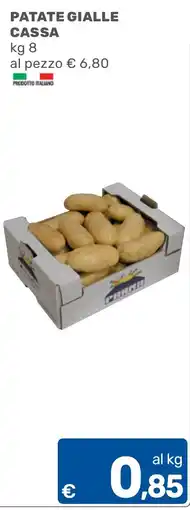 ARCA C+C cash and carry Patate gialle cassa offerta
