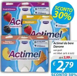 DiMeglio Actimel da bere Danone offerta