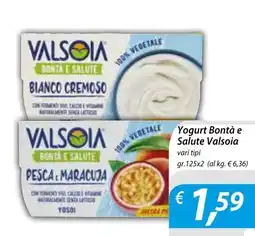 DiMeglio Yogurt Bontà e Salute Valsioia offerta