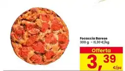 Eurospar Focaccia Barese offerta