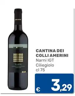 C+C Cash and Carry Cantina dei Colli Amerini Narni IGT Ciliegiolo offerta
