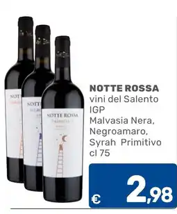 C+C Cash and Carry Notte Rossa offerta