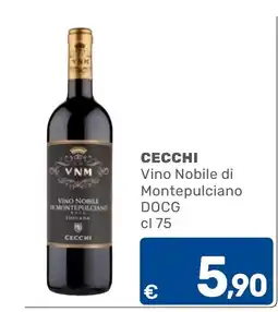 C+C Cash and Carry Vino Nobile di Montepulciano DOCG Cecchi offerta