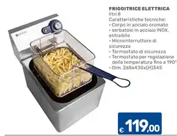 C+C Cash and Carry Friggitrice elettrica Henoi offerta