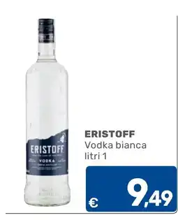C+C Cash and Carry Eristoff Vodka bianca offerta