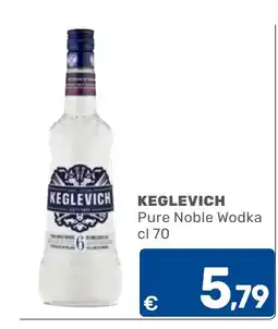 C+C Cash and Carry Keglevich Pure Noble Wodka offerta