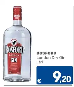 C+C Cash and Carry Bosford London Dry Gin offerta