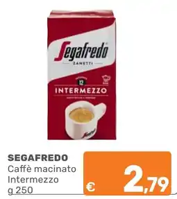ARCA C+C cash and carry Segafredo Caffè macinato Intermezzo offerta