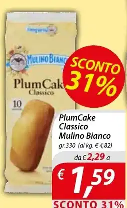 DiMeglio PlumCake Classico Mulino Bianco offerta