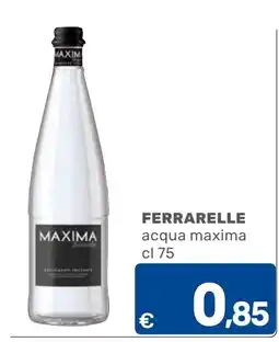 C+C Cash and Carry Ferrarelle acqua maxima offerta