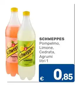 C+C Cash and Carry Schweppes Pompelmo, Limone, Cedrata, Agrumi offerta