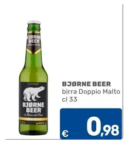 C+C Cash and Carry Bjørne Beer birra Doppio Malto offerta