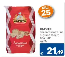 C+C Cash and Carry Caputo Saccorosso Farina di grano tenero tipo "00" offerta