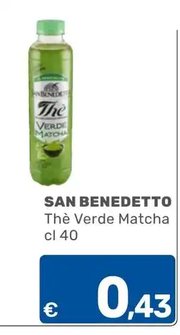ARCA C+C cash and carry San Benedetto Thè Verde Matcha offerta