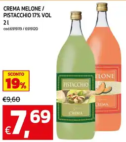 C+C maxigross Liqueur Crema Pistacchio offerta