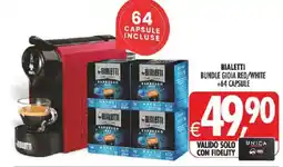 Deco Iperstore Bialetti bundle gioia red/white offerta