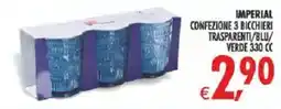 Deco Iperstore Imperial bicchieri offerta