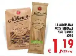 Deco Iperstore La Molisana pasta integrale offerta