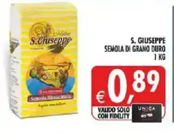 Deco Iperstore S. Giuseppe Semola Rimanacina offerta