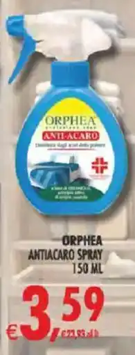 Deco Iperstore Orphea antiacaro spray offerta