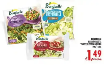 Deco Iperstore Bonduelle Carta delle Insalate offerta