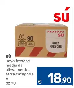 C+C Cash and Carry sù uova fresche offerta