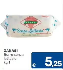 C+C Cash and Carry ZANASI Burro senza lattosio offerta
